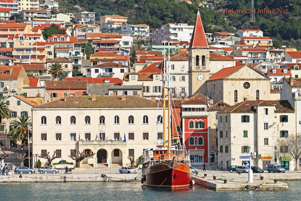 Apartments Villa Flamingo Makarska Eksteriør bilde